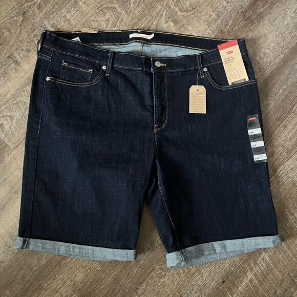 Levi's Classic Bermuda Shorts- 22W - Picture 1 of 7